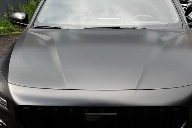 Geely спереди после антихрома и тонировки